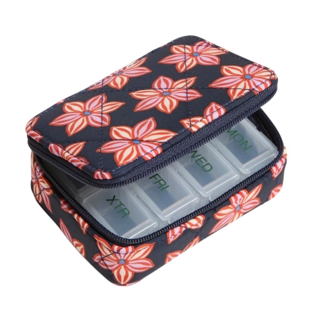 Vera Bradley Essential Travel Pill Case - Floral Burst - Picture 2 of 5